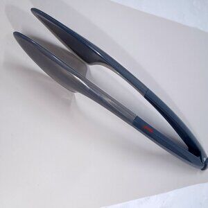 Pyrex heat resistant tongs silicone nylon black grey kitchen cooking tool server